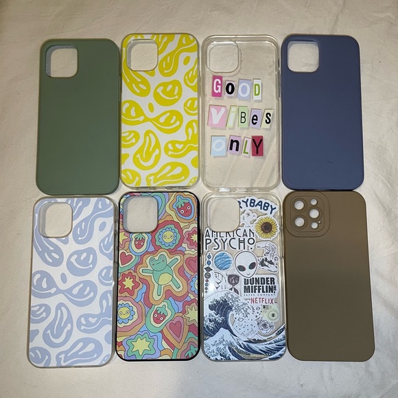 Graphic and Cute iPhone 12 pro phone cases (bundle) - Picture 2 of 2